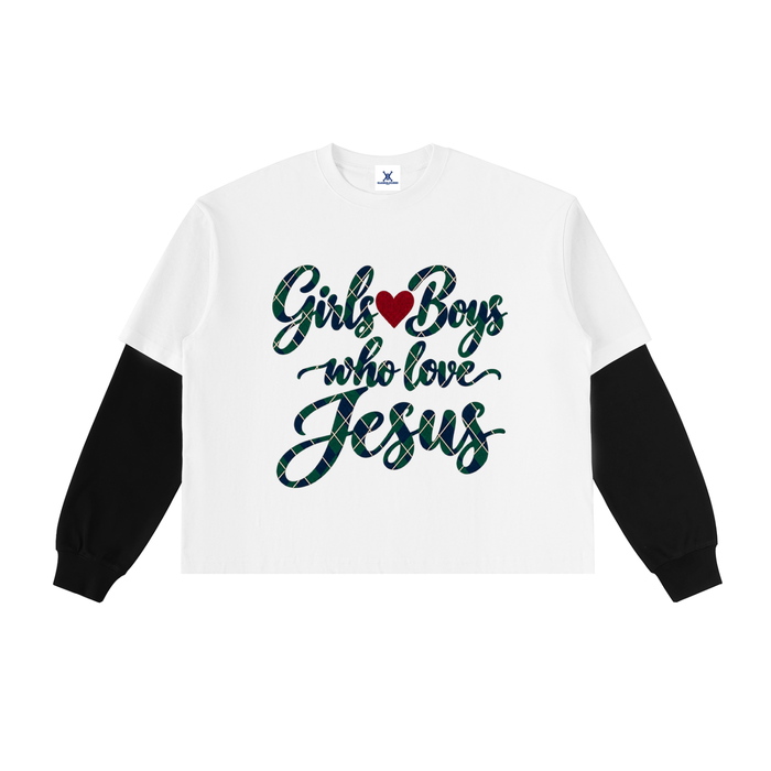 Klassick Love Jesus Club Layered Tee