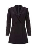 KYRIE TUXEDO ROMPER - BLACK