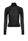 LANIE HIGH NECK PULLOVER - BLACK