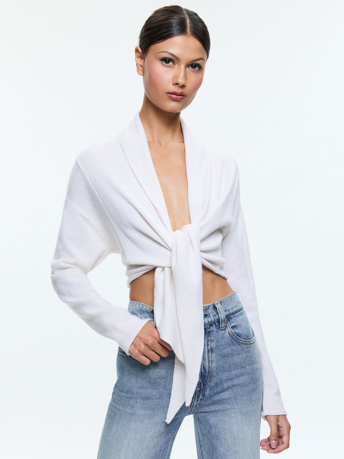 LANITA CARDIGAN - ECRU