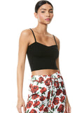 LAURETTA KNIT TANK - BLACK