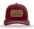 Leather Dog Patch Hat (093)
