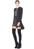LENNIE TLRD SMD NK BK PLT BLZR - BLACK