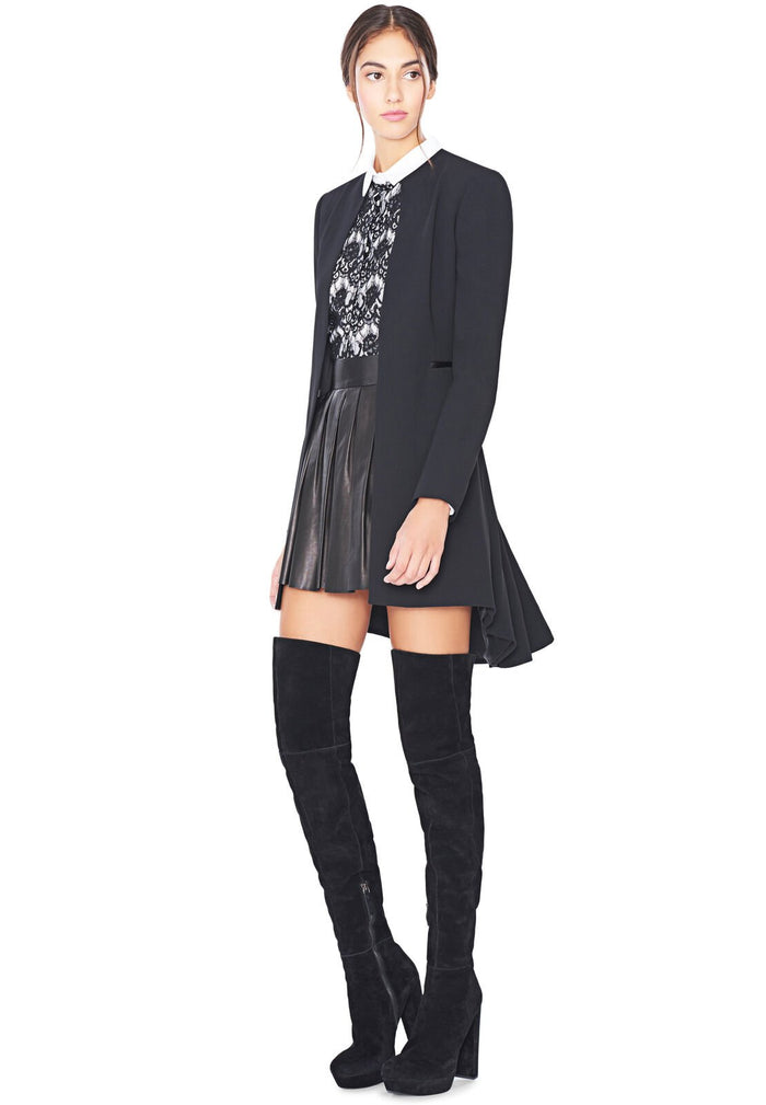 LENNIE TLRD SMD NK BK PLT BLZR - BLACK
