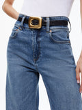 LETTY BUCKLE BELT - BLACK/GOLD
