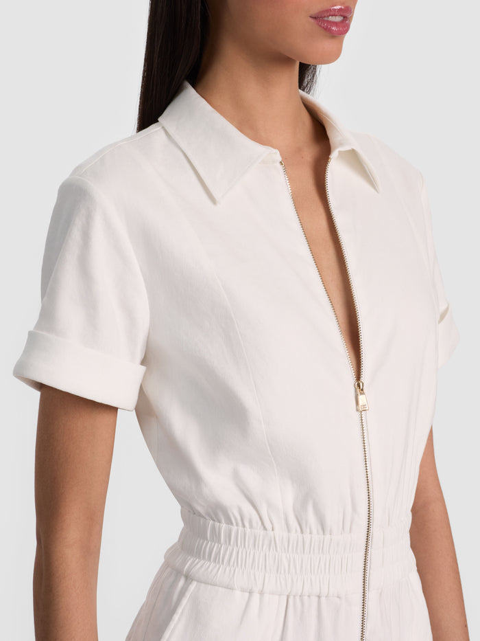 LEVI ROMPER - OFF WHITE