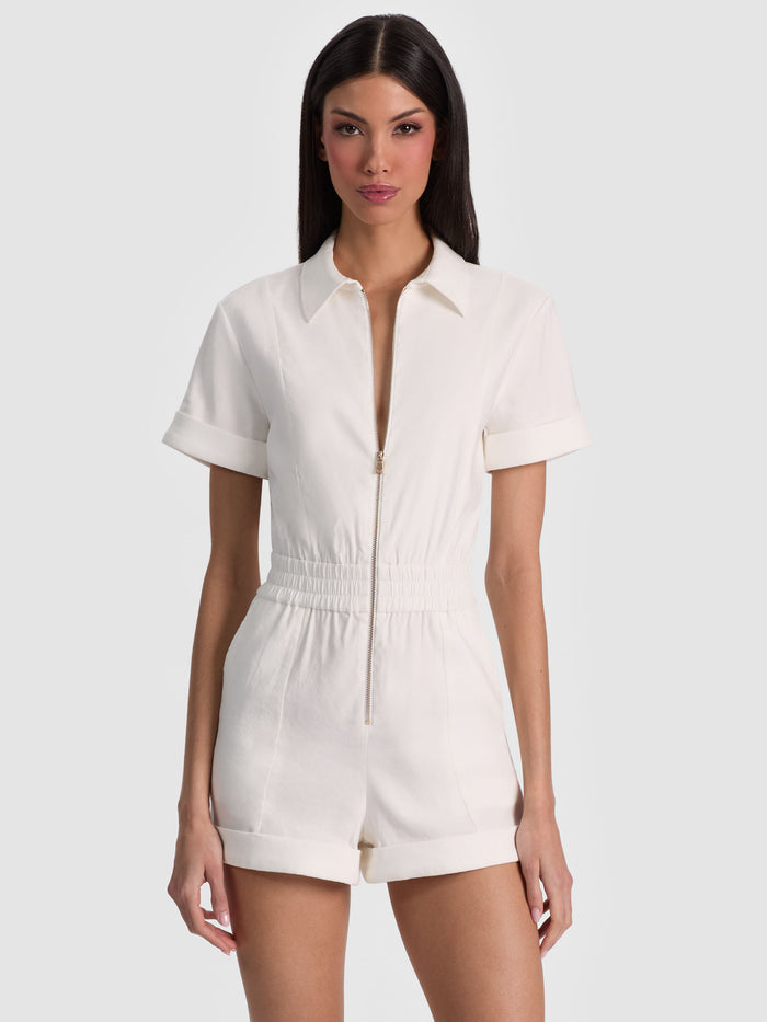 LEVI ROMPER - OFF WHITE