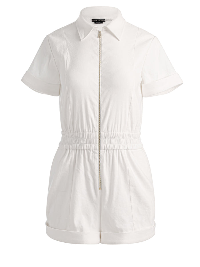 LEVI ROMPER - OFF WHITE