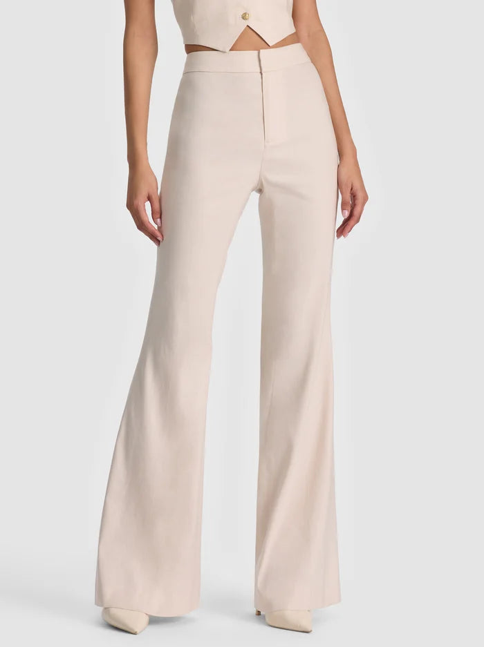 LINDEN BOOTCUT TROUSER - OATMEAL