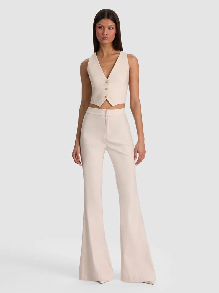 LINDEN BOOTCUT TROUSER - OATMEAL