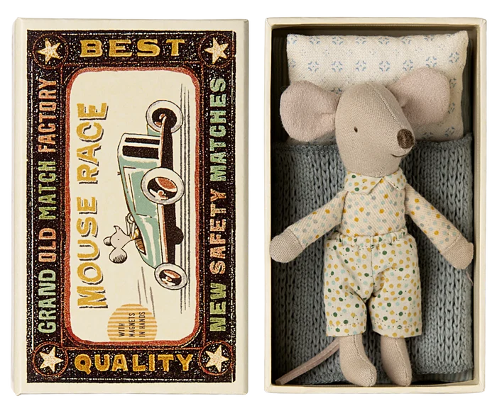 Little Brother Mouse in Matchbox - S24