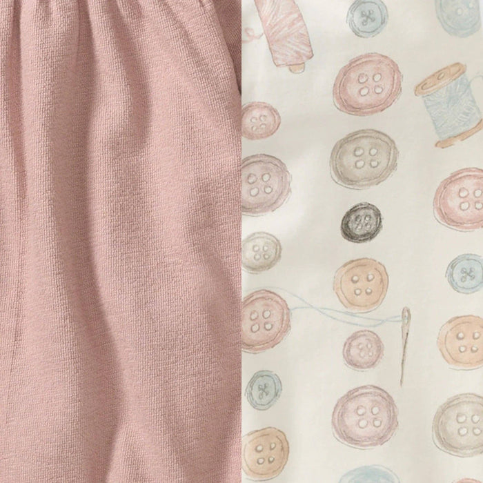 Little Button Organic Tunic & Pants Set