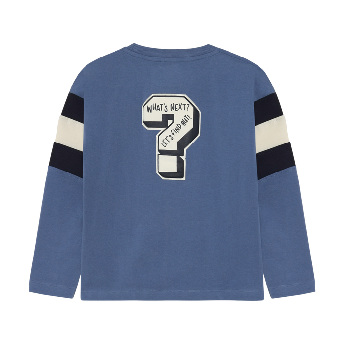 Long Sleeve T-Shirt- Dark Sapphire
