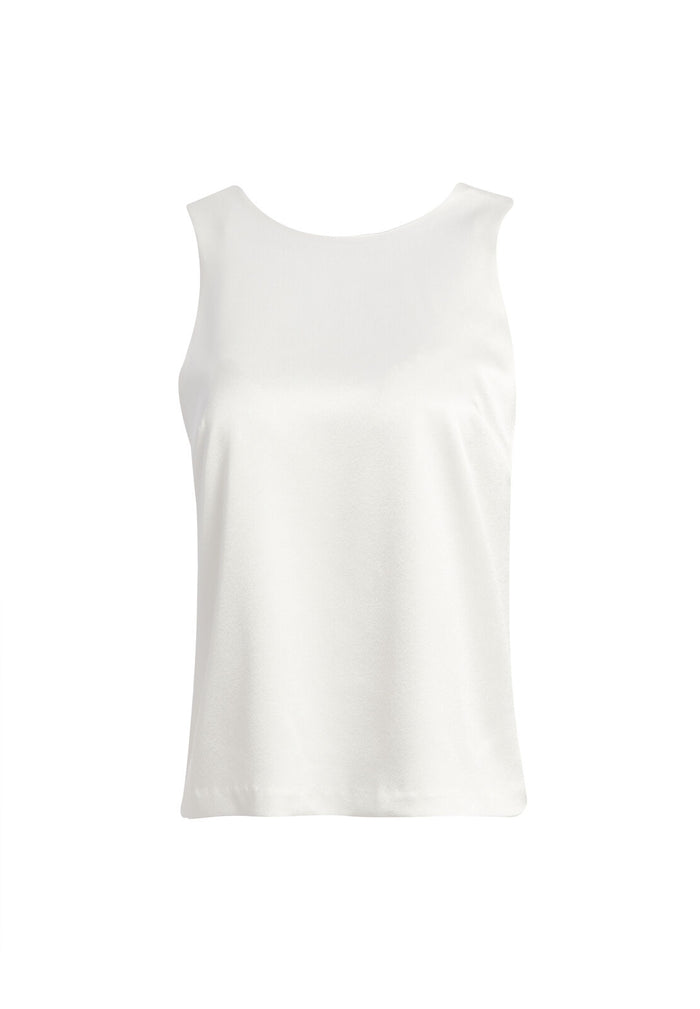MAC COWL NECK TANK - OFF WHITE