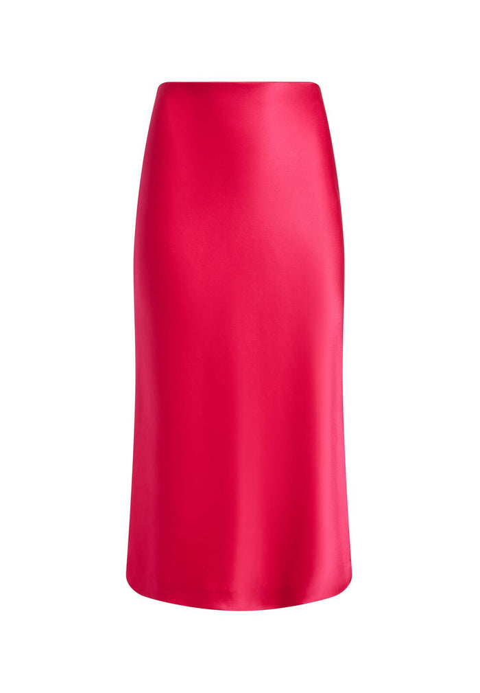 MAEVE SLIP SKIRT - WILD PINK