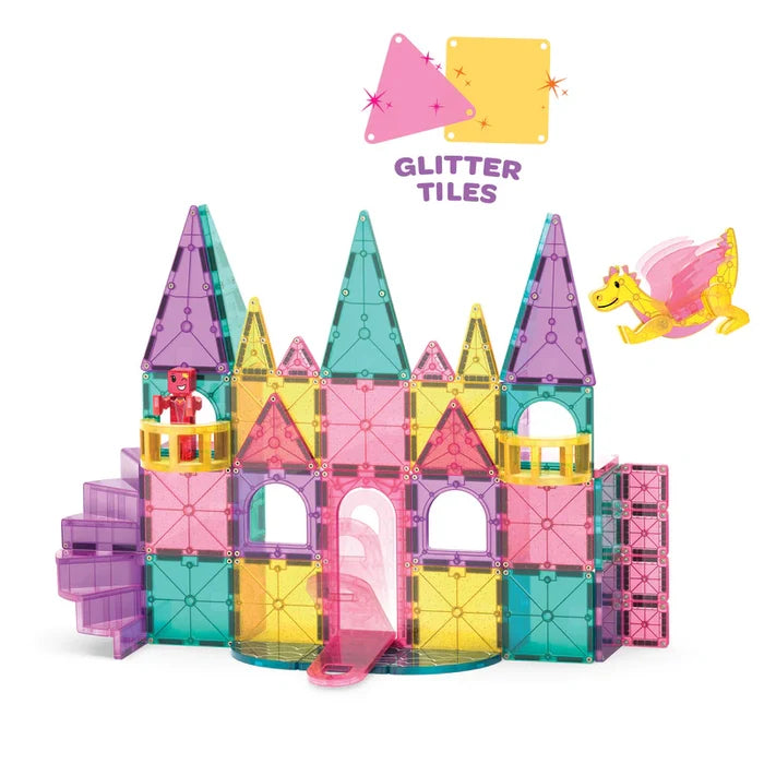 MAGNA-TILES Castle DLX 48-Piece Set