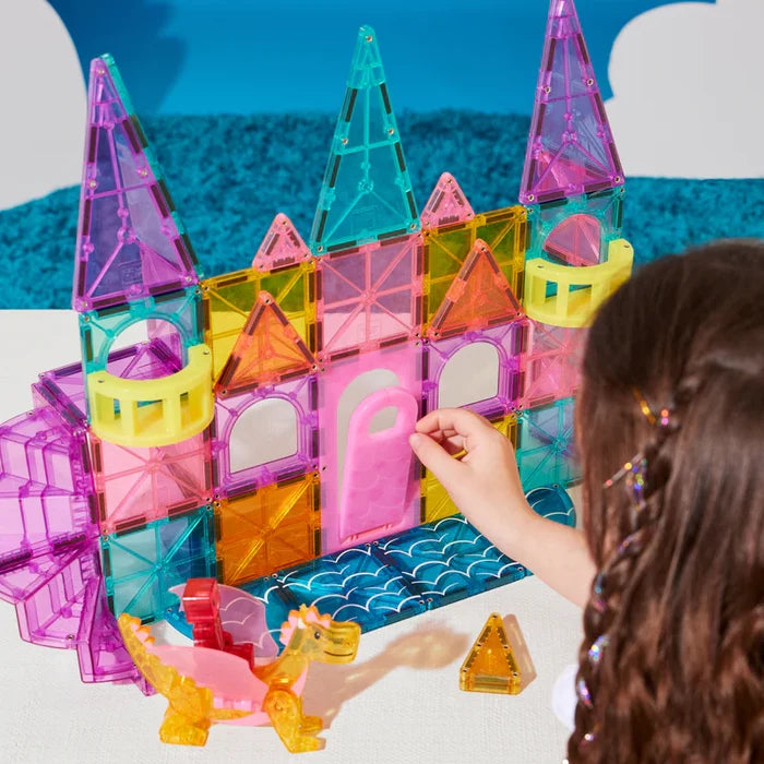 MAGNA-TILES Castle DLX 48-Piece Set