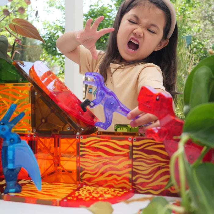 MAGNA-TILES Dino World 40-Piece Set