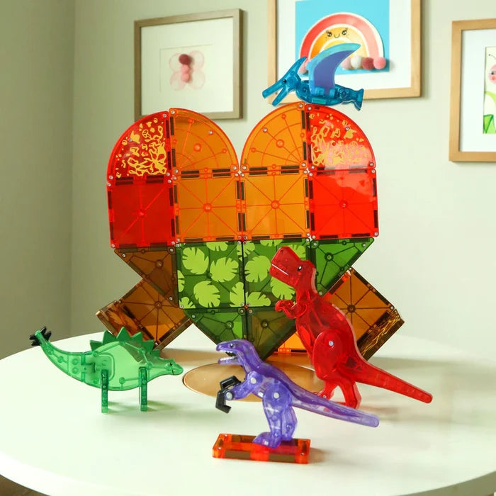 MAGNA-TILES Dino World 40-Piece Set