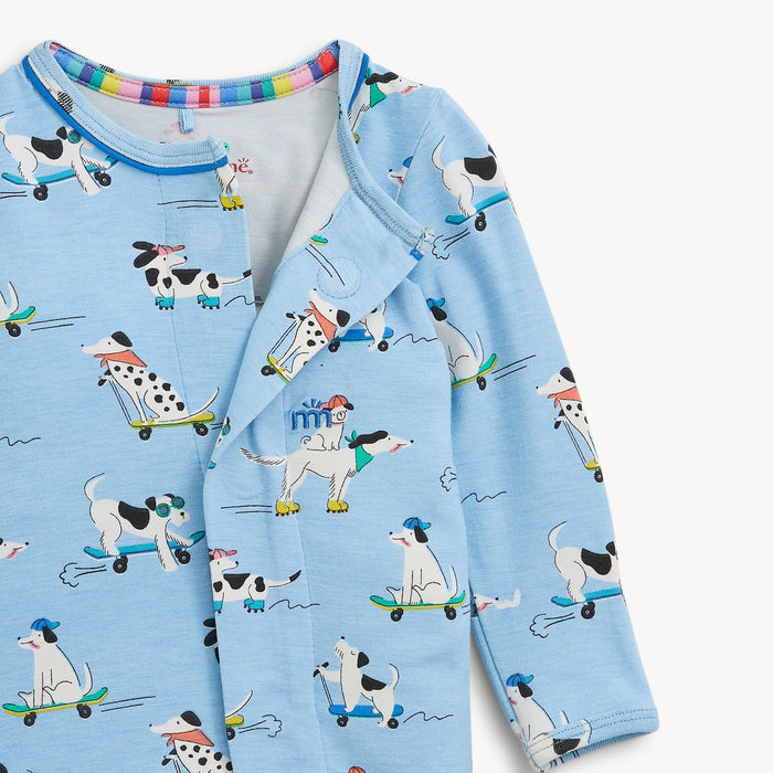 Magnetic Right Fit Footie- Ruff Riders