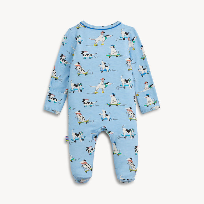 Magnetic Right Fit Footie- Ruff Riders