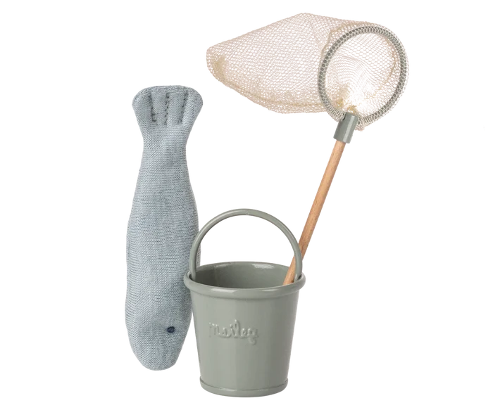 Maileg Fishing Set, Mouse