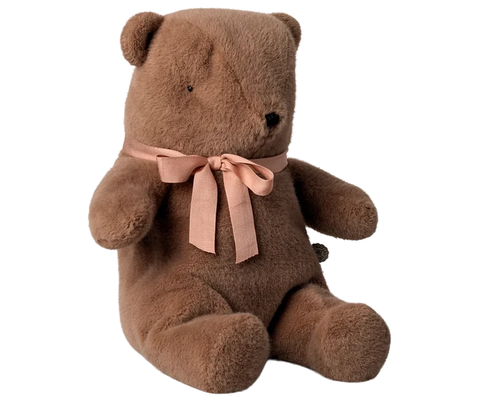 Maileg Teddy Bear Plush - Medium - Soft Brown