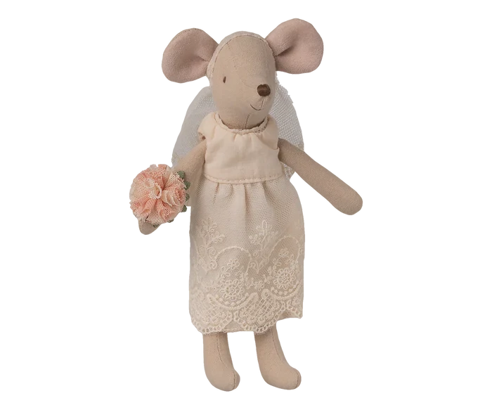Maileg Wedding Dress, Mum Mouse