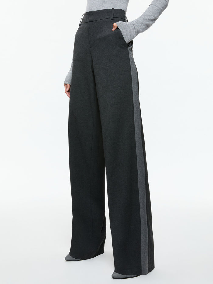 MAL PANT - CHARCOAL GREY MELANGE