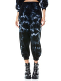 MALIBU BAGGY JOGGER - BLACK/WHITE