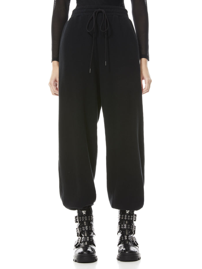 MALIBU TIE DYE JOGGER - BLACK