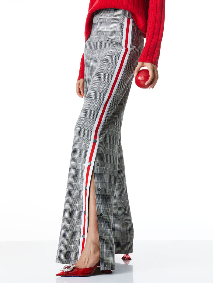 MARICRUZ SIDE SNAP WIDE LEG PANT - MULTI