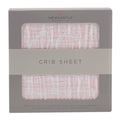 Matchstick Hearts Crib Sheet