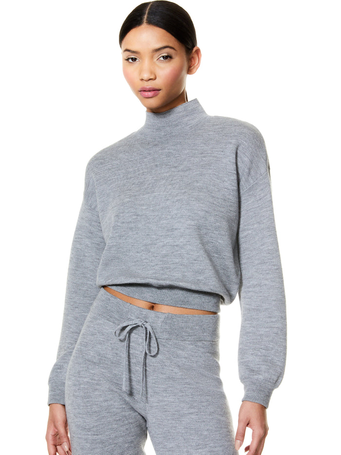 MATTIE BLOUSON SLEEVE PULLOVER