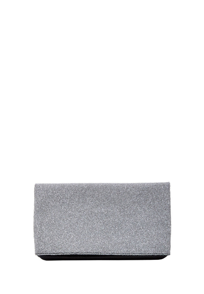 ME CLUTCH CAVIAR BEADING - SILVER
