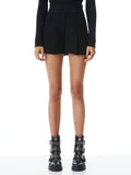 MERILYN HIGH WAIST SHORT - BLACK