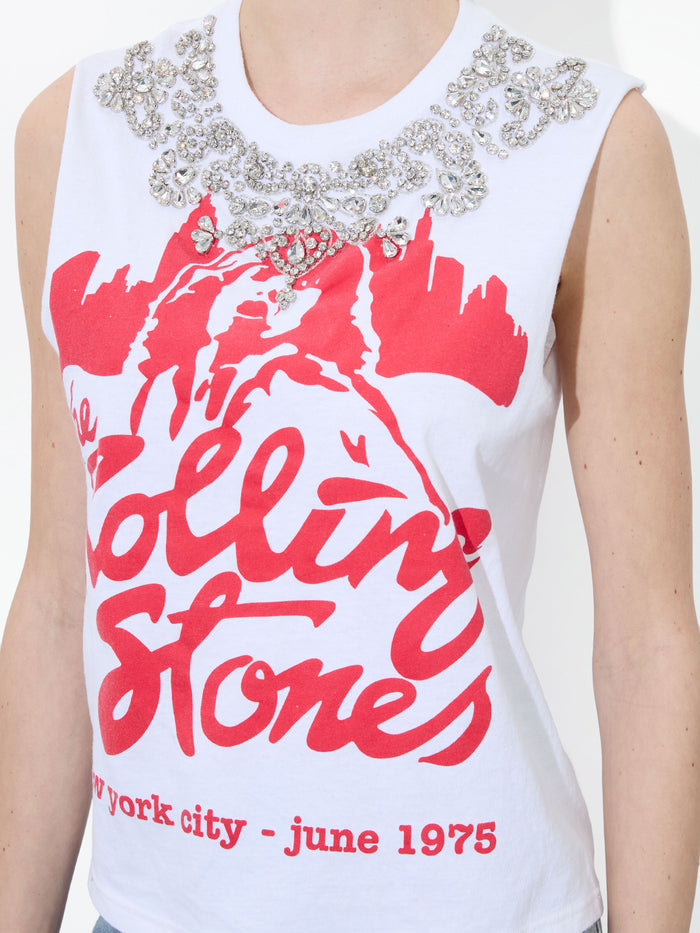 MICAH MUSCLE TANK - OFF WHITE/MULTI