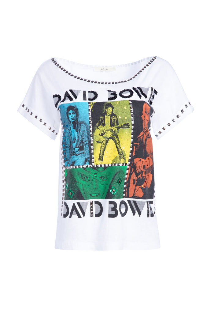 MIKEY STUDDED TEE - MULTI
