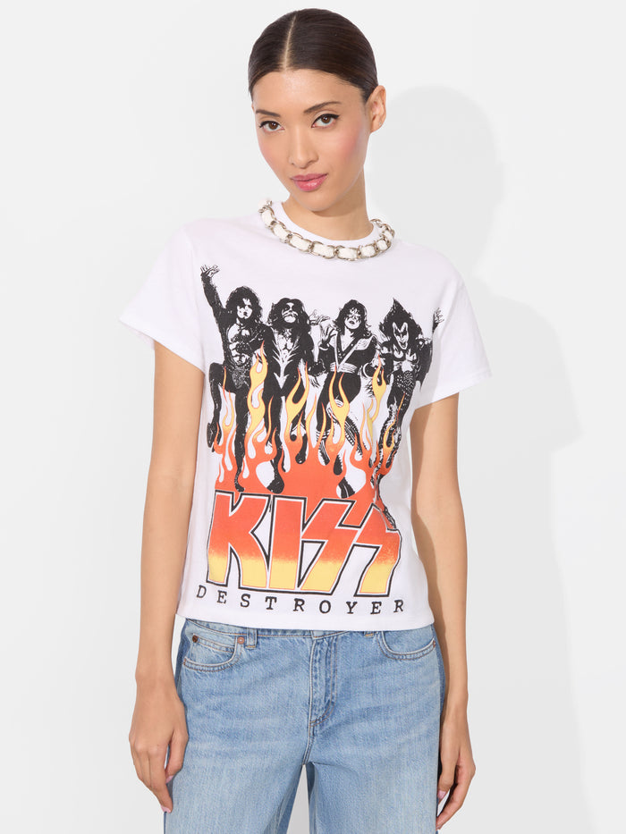 MILLER EMBELLISHED TEE - KISS