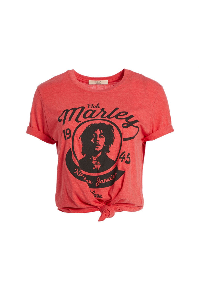 MILO BOB MARLEY TEE - RED/BLACK