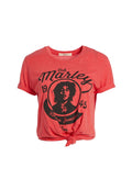 MILO BOB MARLEY TEE - RED/BLACK