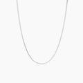 Mini Dani Silver Herringbone Necklace