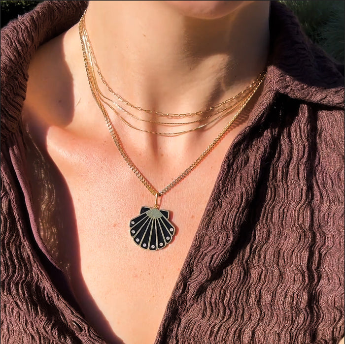 Mini Drew Curb Necklace