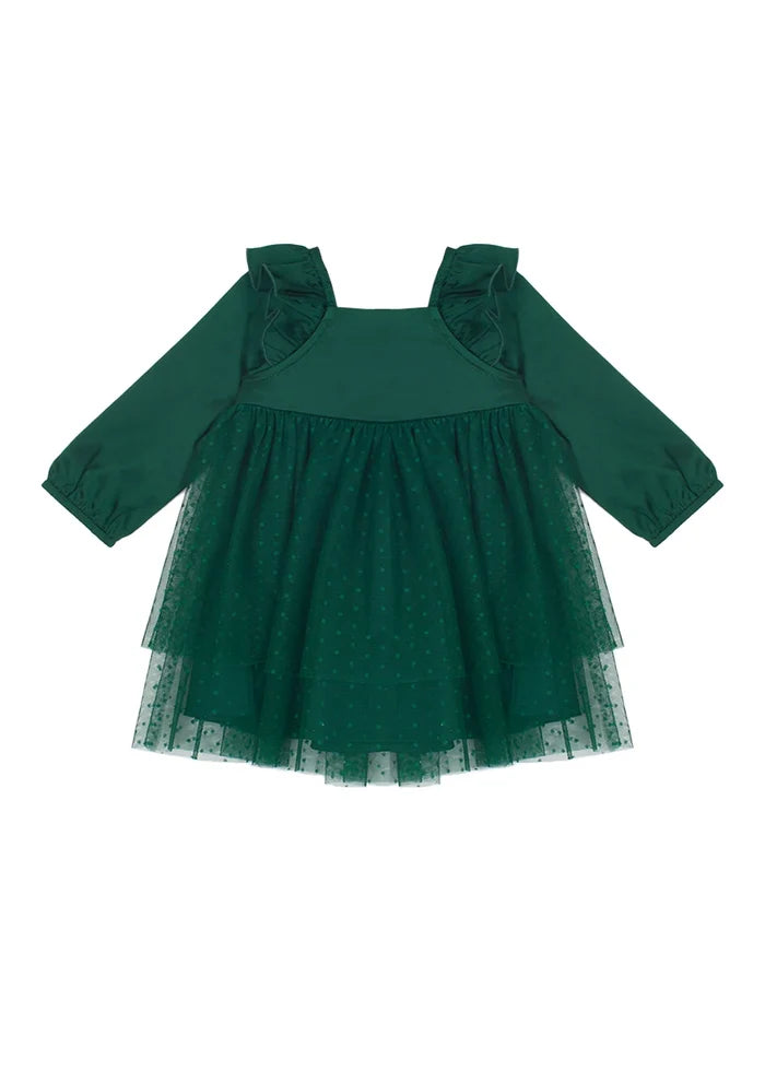Mistletoe Emerald Dress