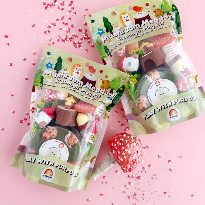 Mushroom Meadow Kiddough Play Kit