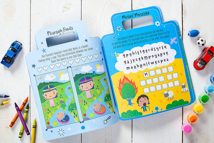 My Bible Backpack Activity Book (Back to School Gifts)