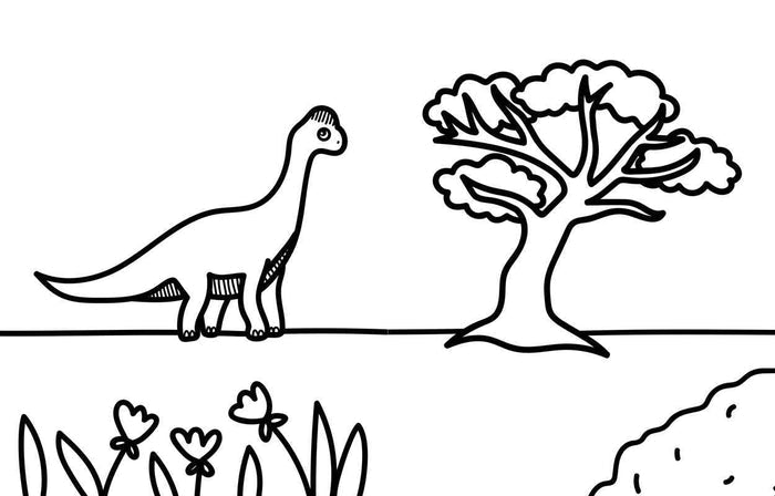 My Great Big Dinosaur Coloring Book by Little Bee Books