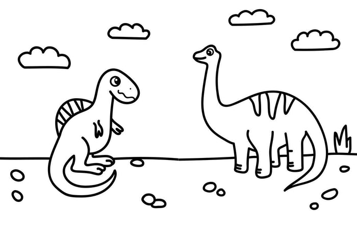 My Great Big Dinosaur Coloring Book by Little Bee Books