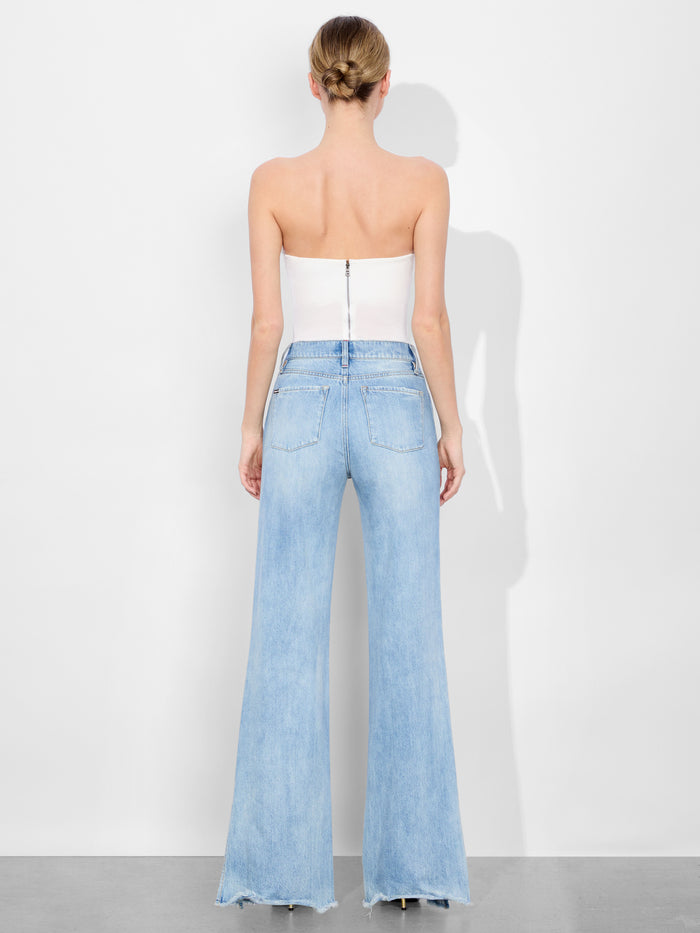NAOMI STRAPLESS BODYSUIT - OFF WHITE