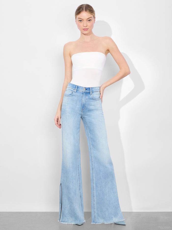 NAOMI STRAPLESS BODYSUIT - OFF WHITE